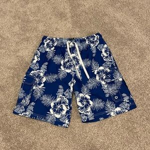 OP Hawaiian Floral Swim Trunks